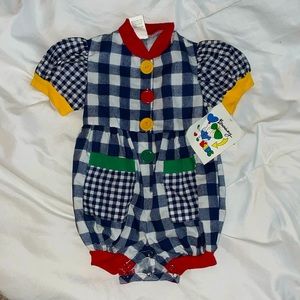 Vintage Broadway Kids Outfit 12 Month